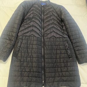 Apt 9 Black Puffer Coat Size Small